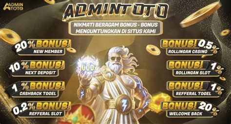 ADMINTOTO : Platform Togel Online Terpercaya 2024.